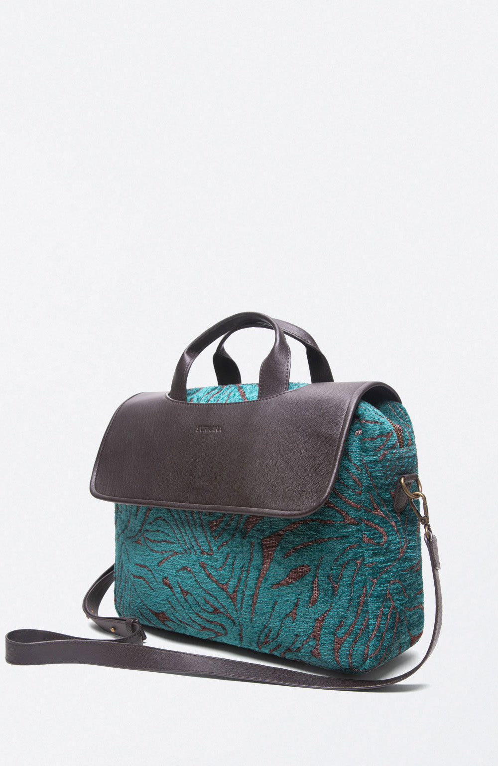 Bicolored hangbag
