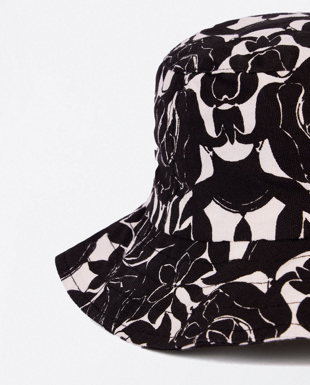 Printed beach hat