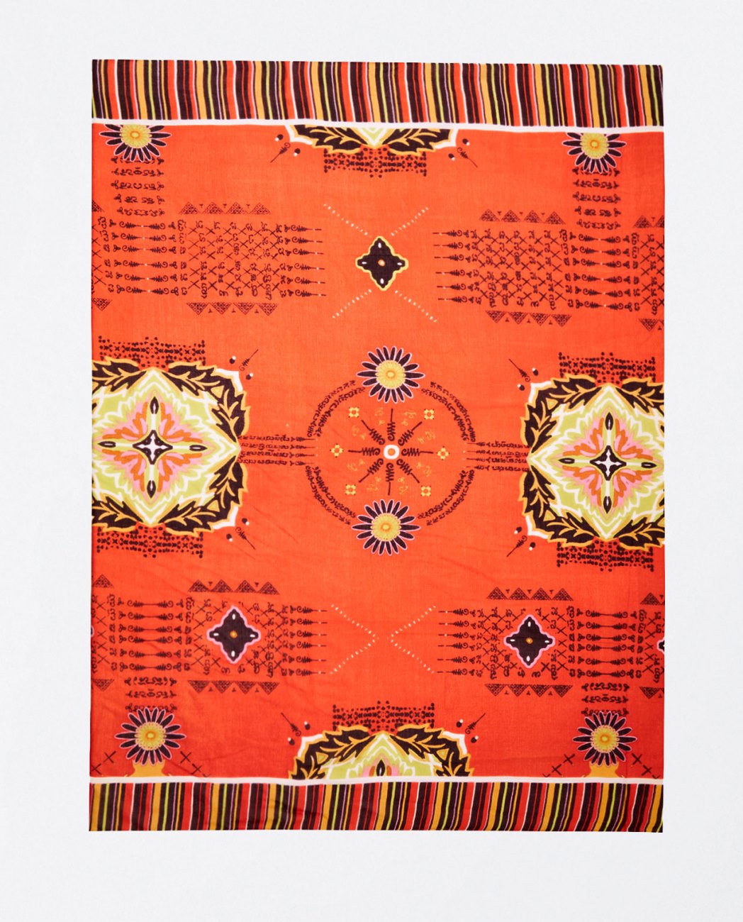 Printed sarong scarf