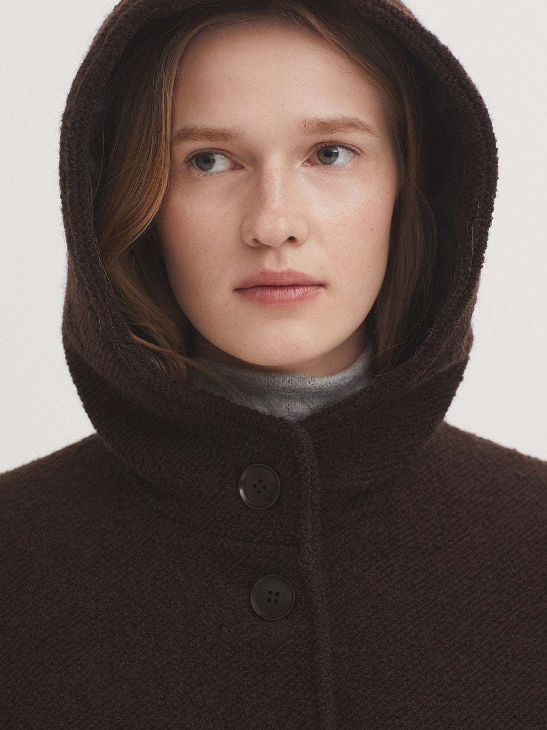 Basic coat brown