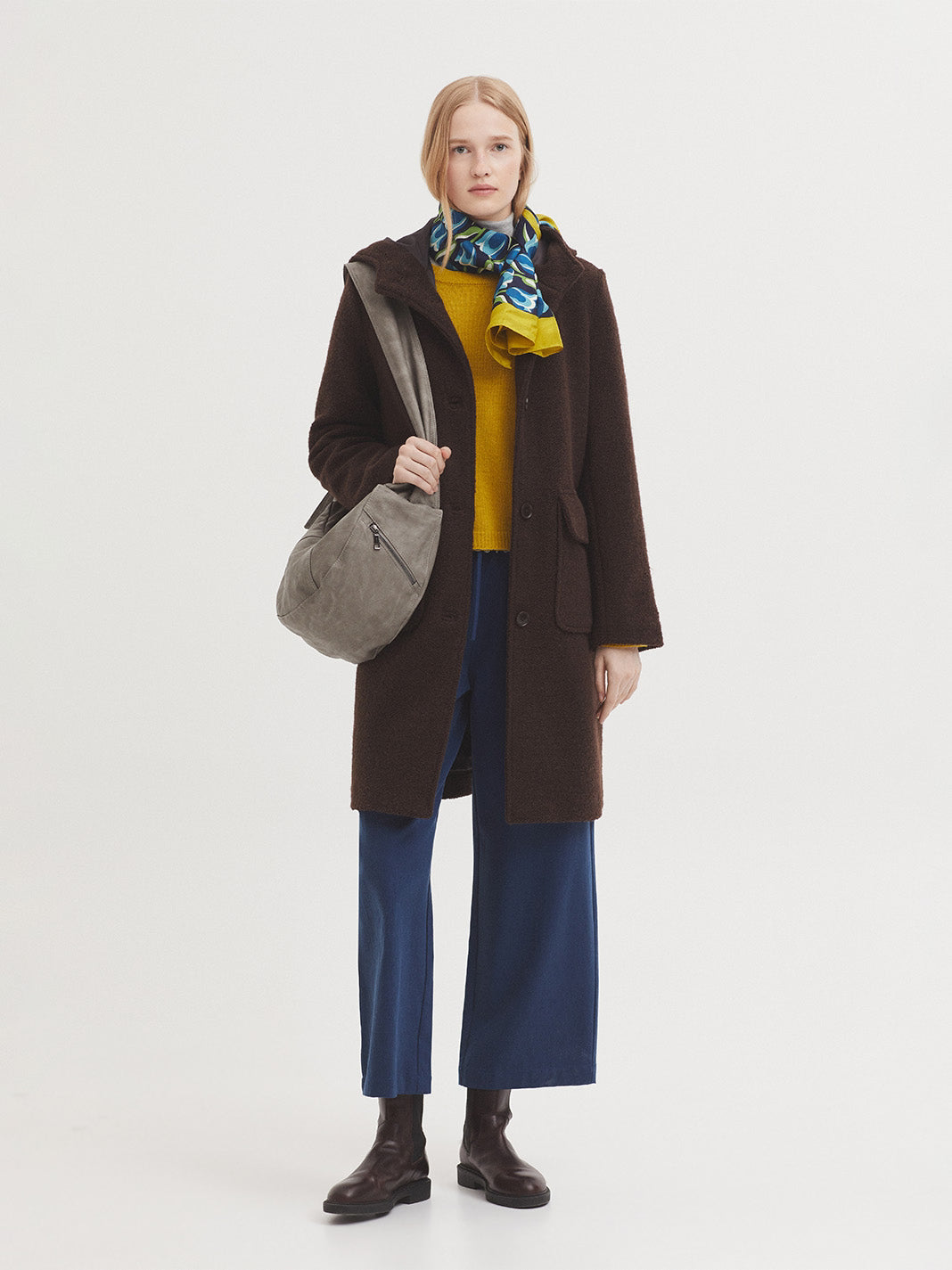 Basic coat brown