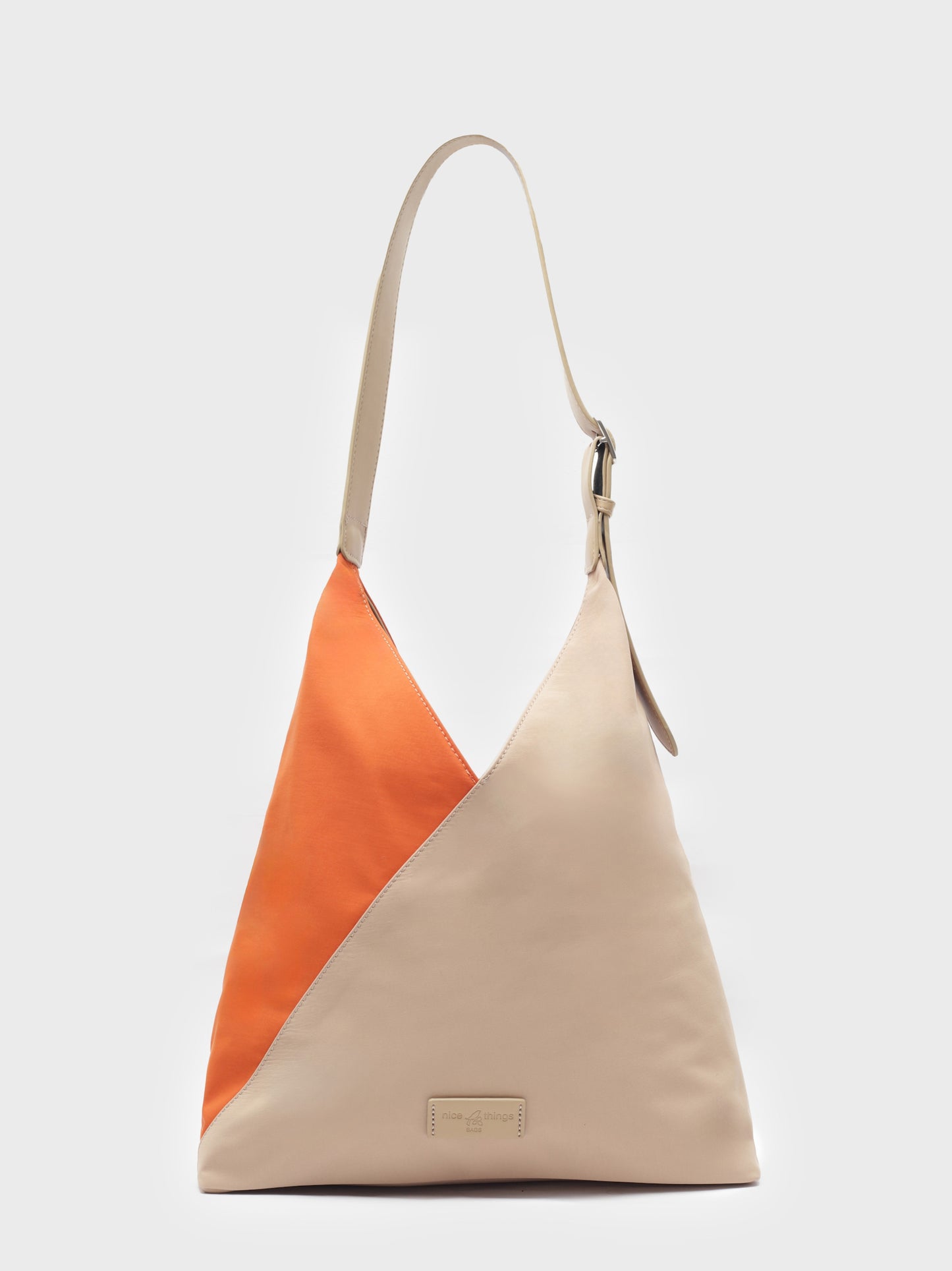 Two tone nylon bag stone
