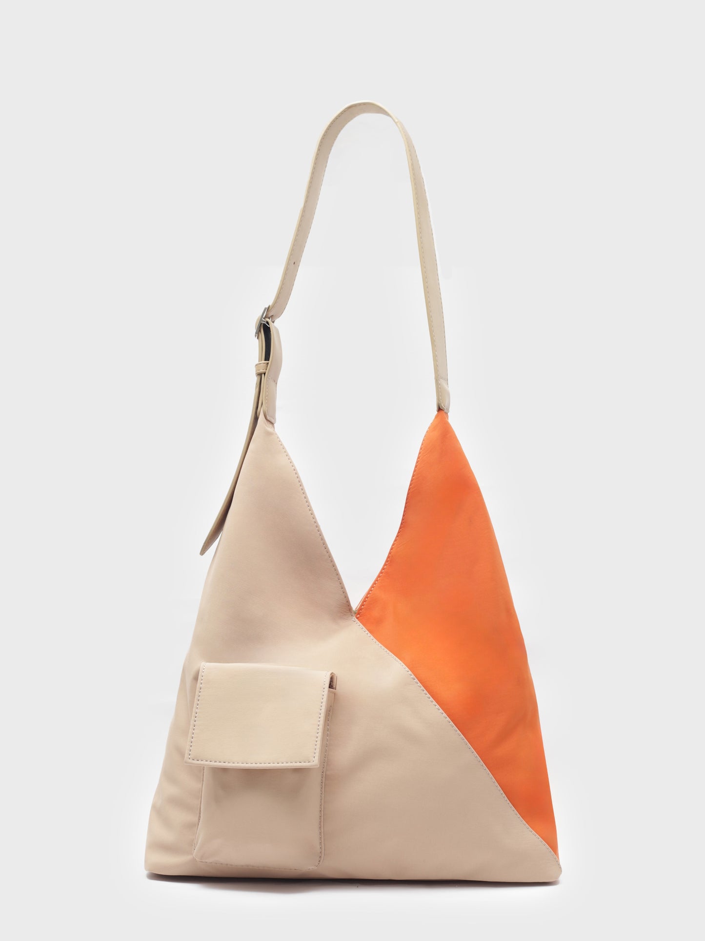 Two tone nylon bag stone