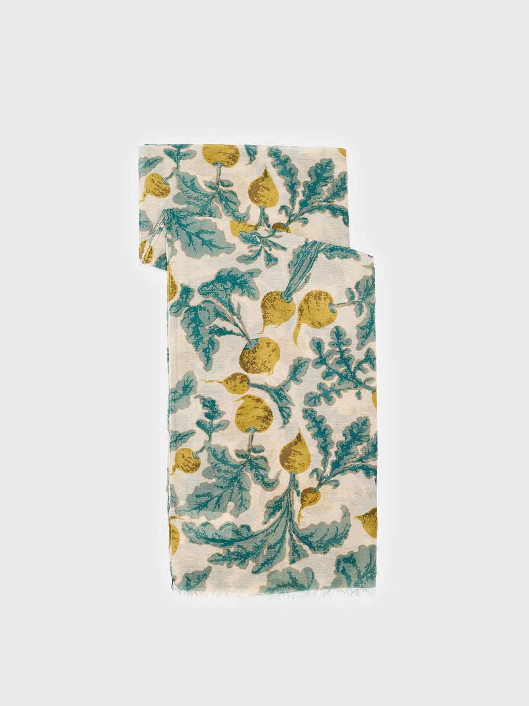 Beets silk scarf ecru