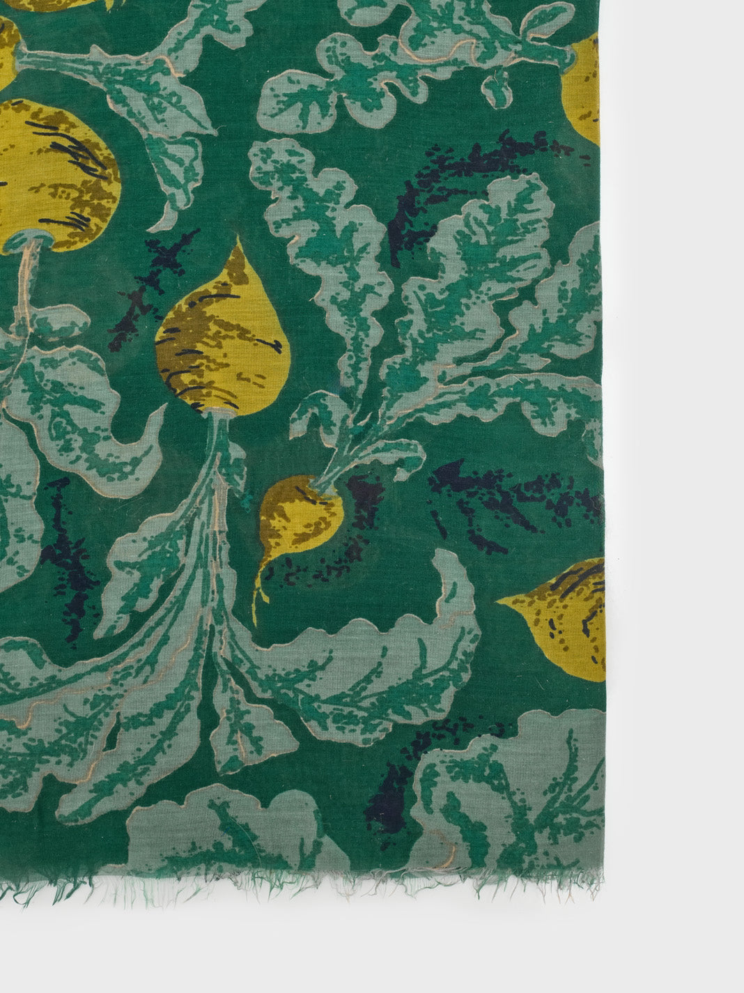 Beets silk scarf green