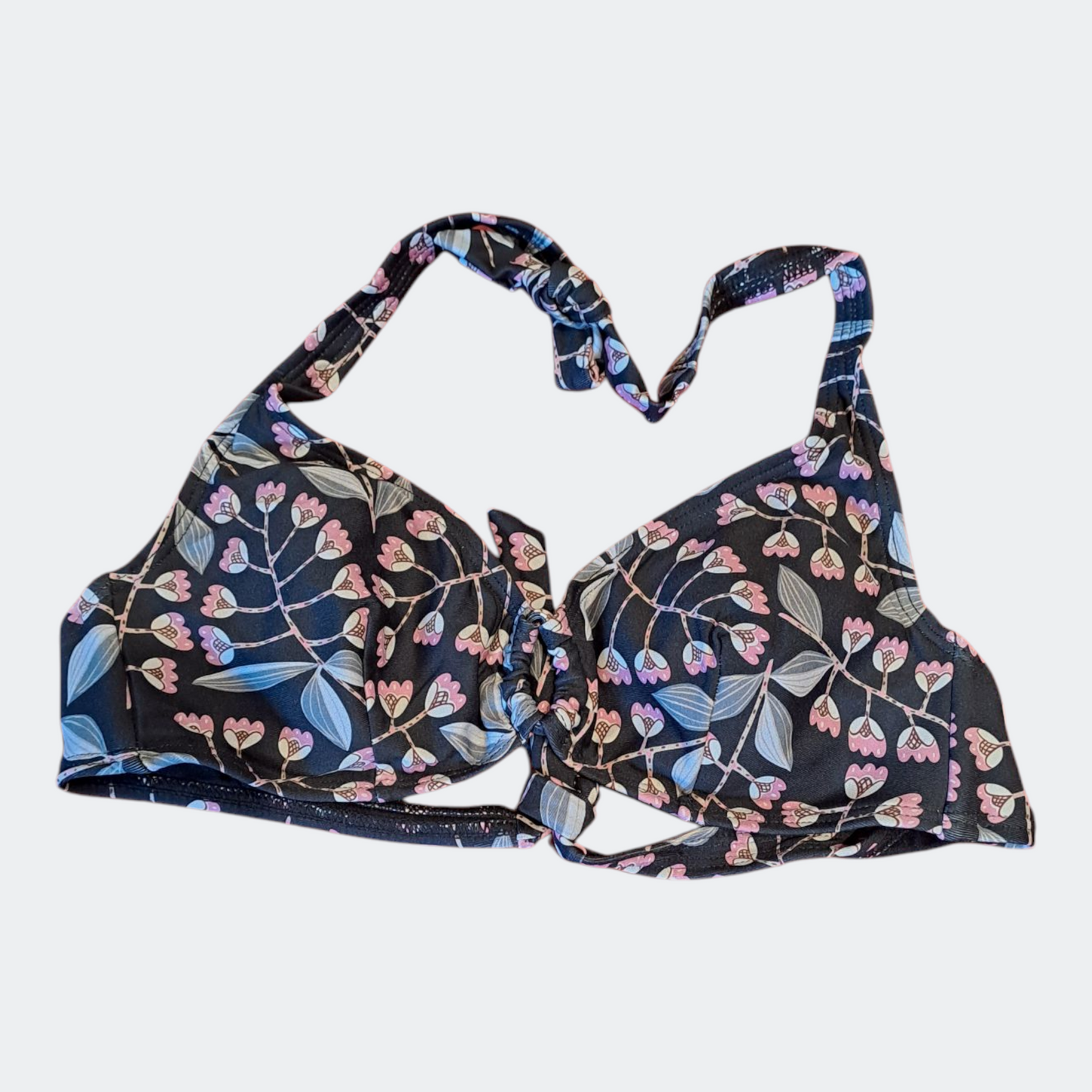 Samoa Flowers bikini black
