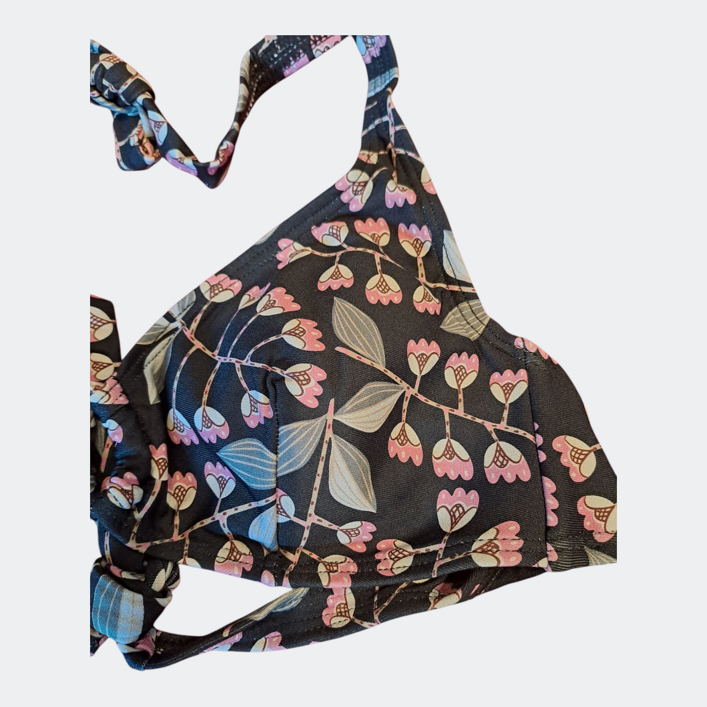 Samoa Flowers bikini black