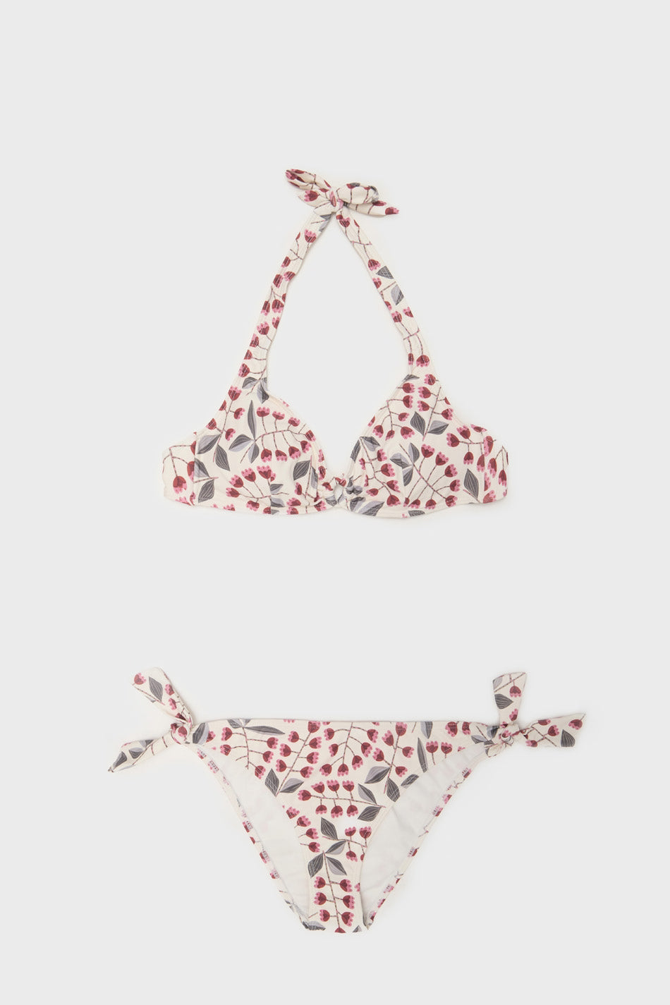 Samoa Flowers bikini ecru