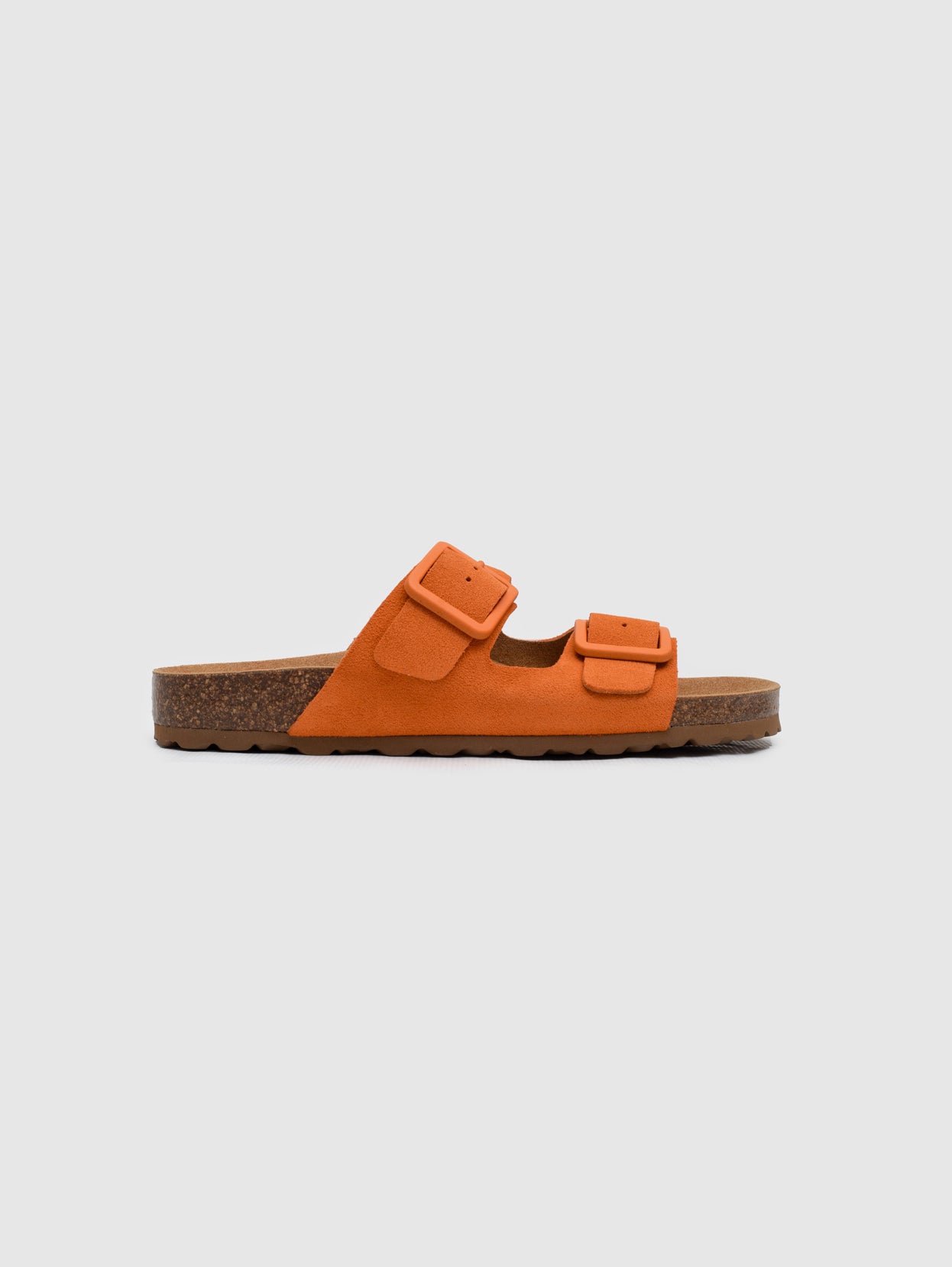 Buckled organic sandals