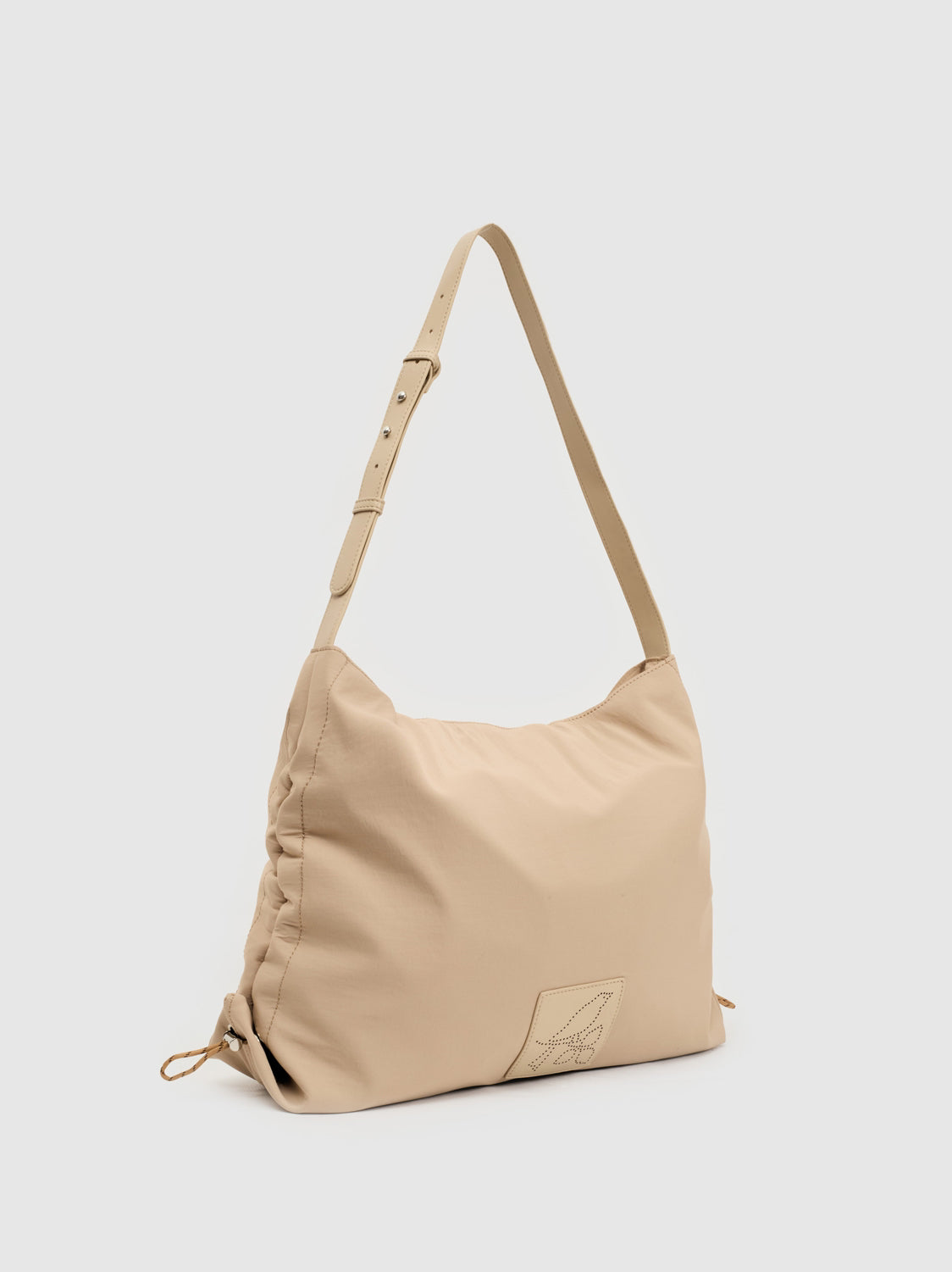 Nylon gathered bag