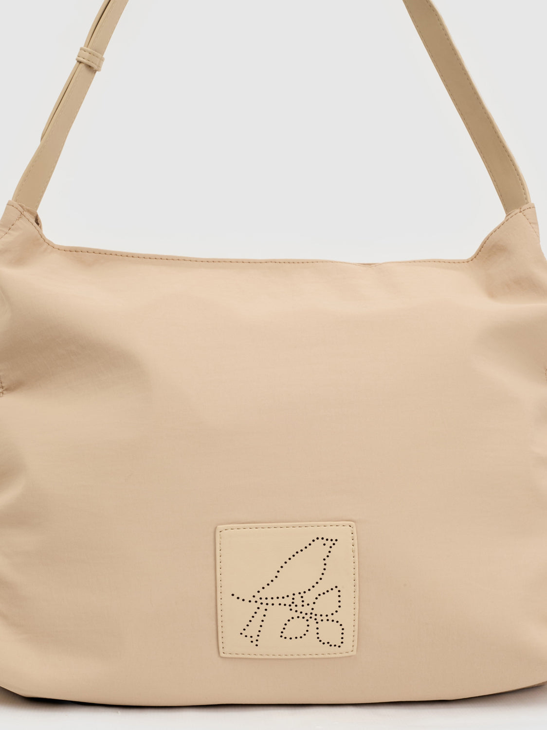 Nylon gathered bag
