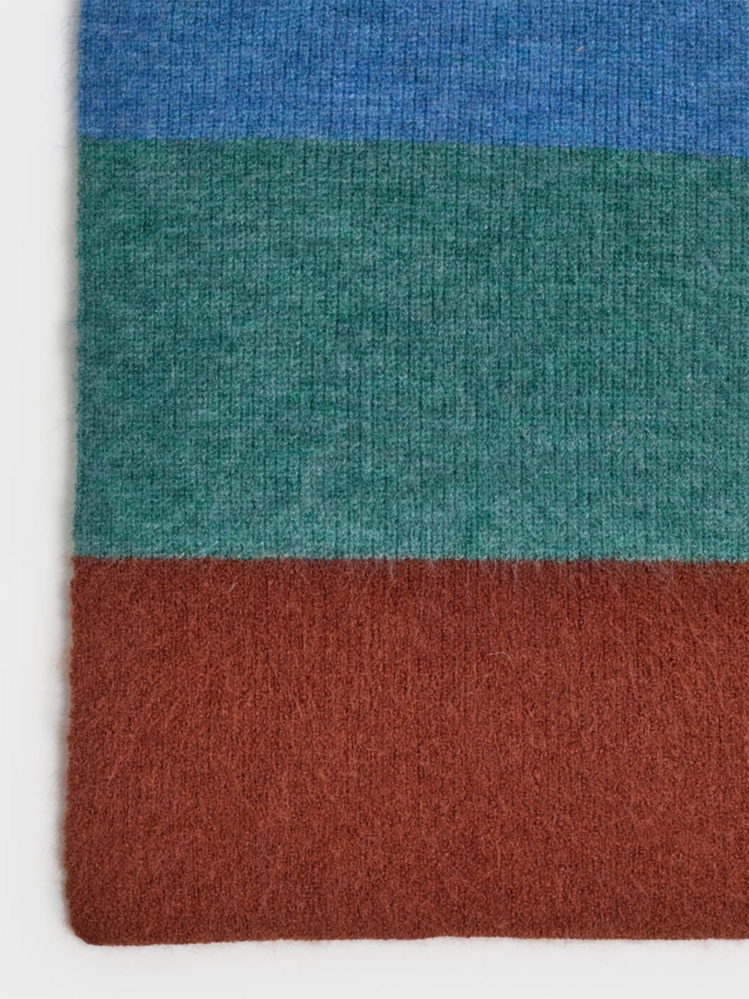 Coloured striped scarf