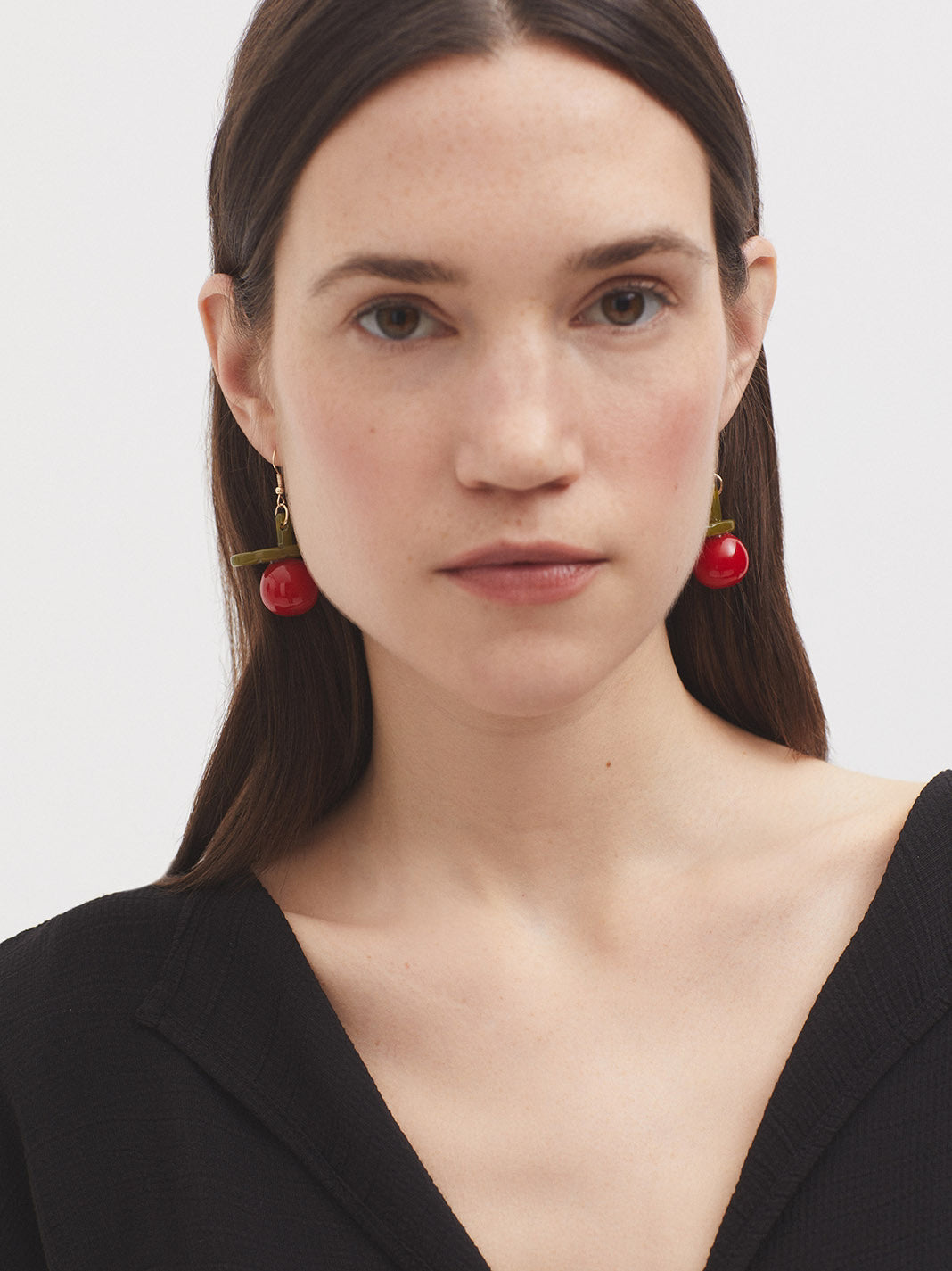 Cherries earrings