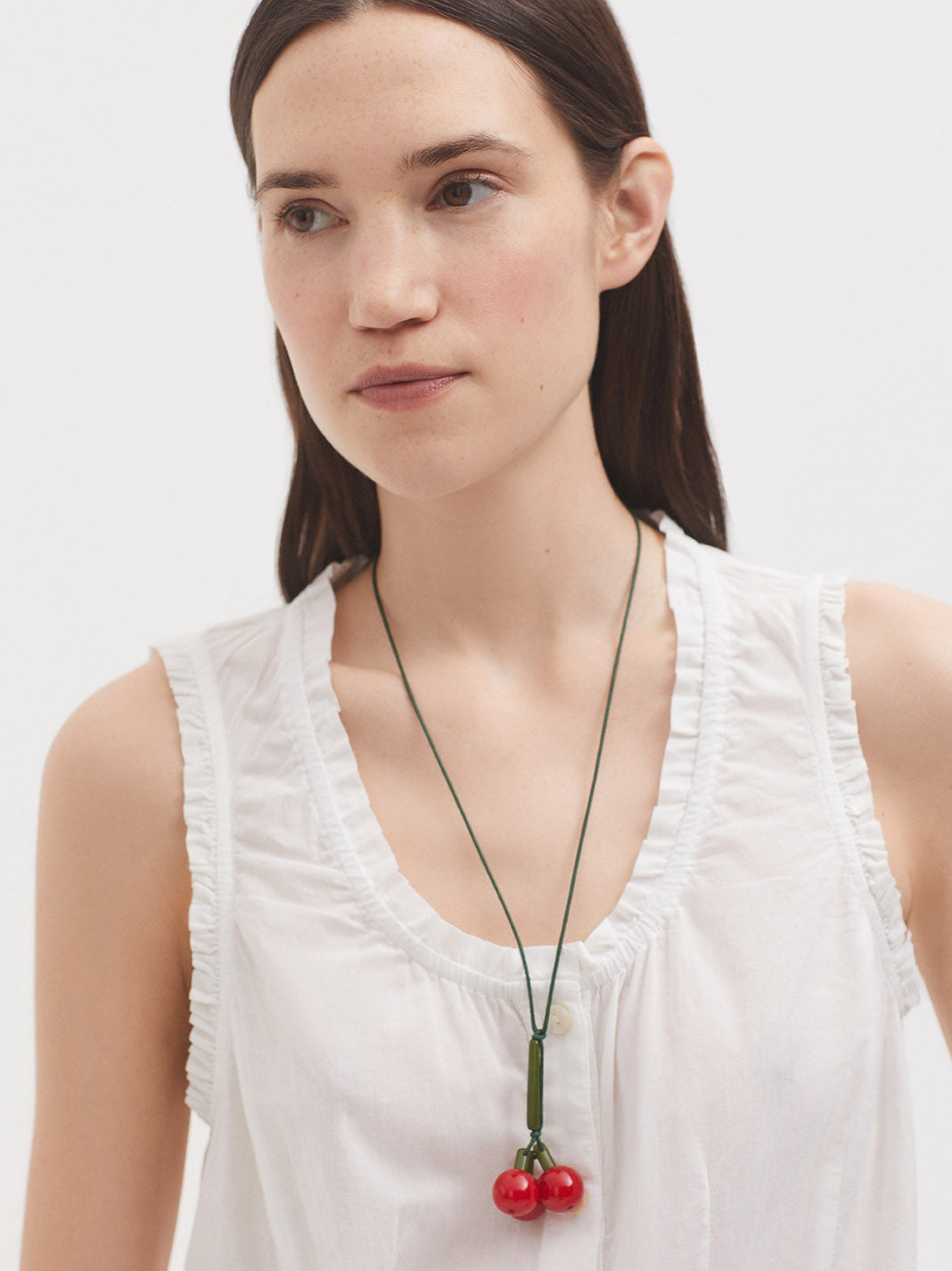 Cherries necklace
