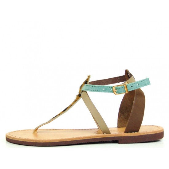 Leather sandals