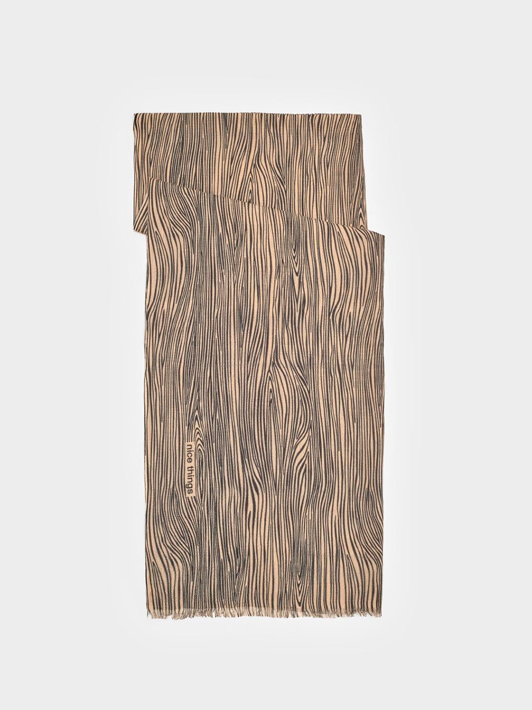 Woodgrain scarf