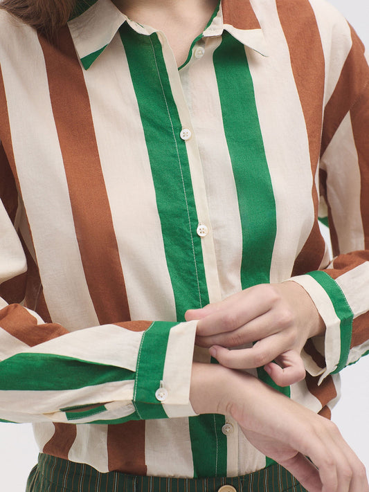 Multistripe shirt