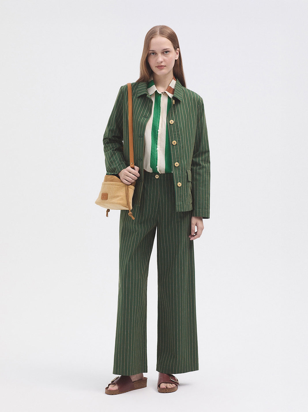Multistripe shirt