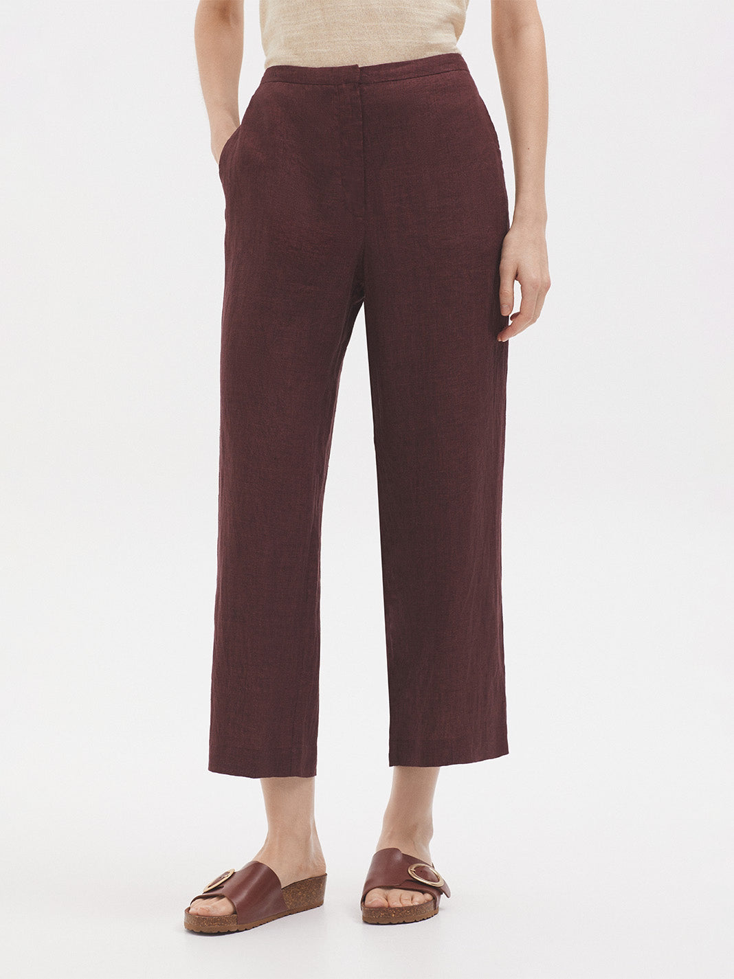 Linen trousers