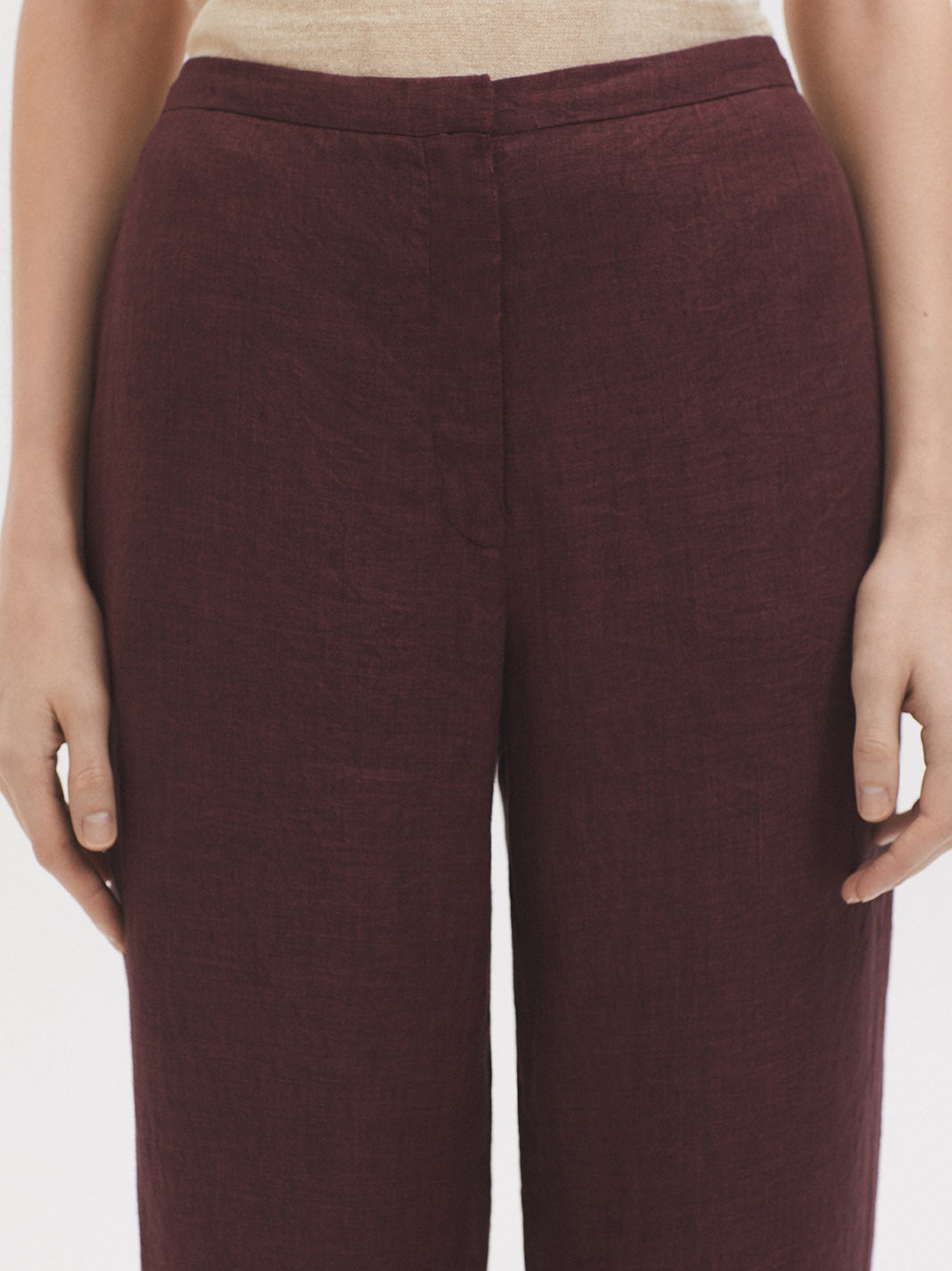 Linen trousers