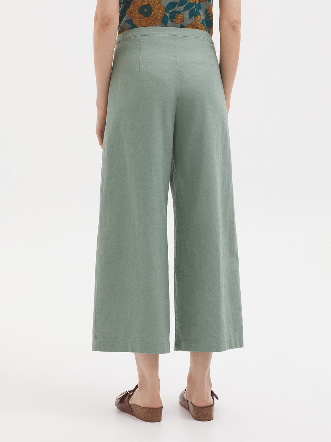 Linen trousers mint