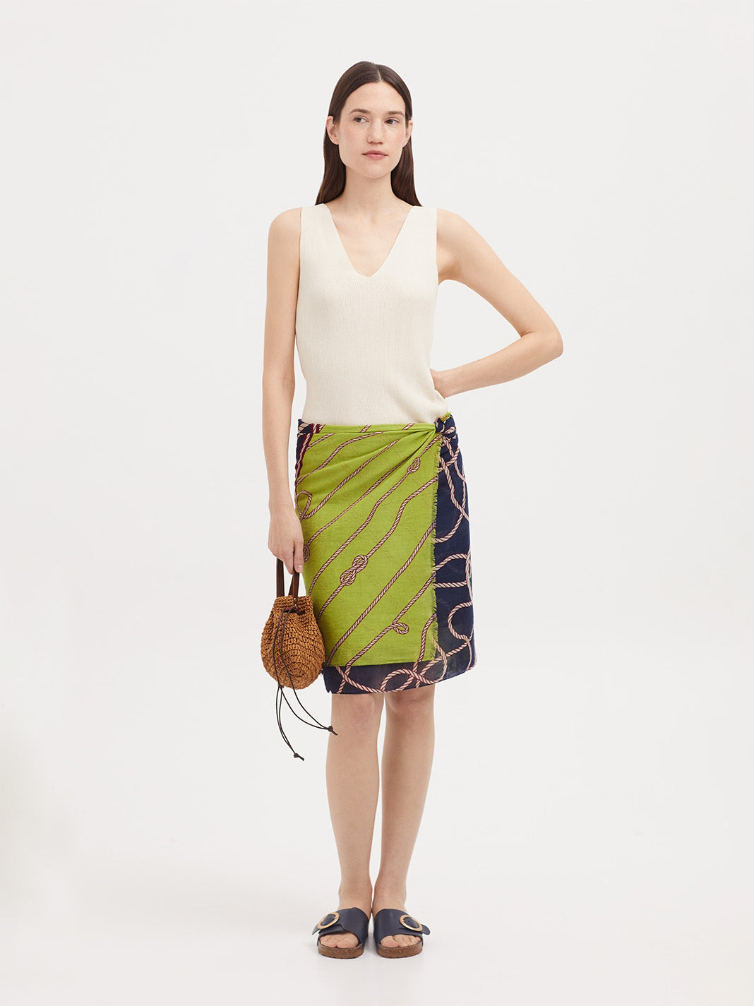 Ropes sarong navy