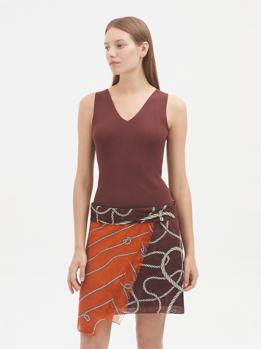 Ropes sarong chesnut