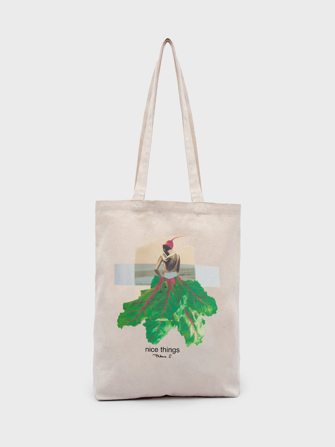 Printed shopping bag "greenery"