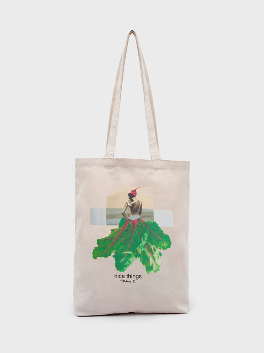 Printed shopping bag "greenery"
