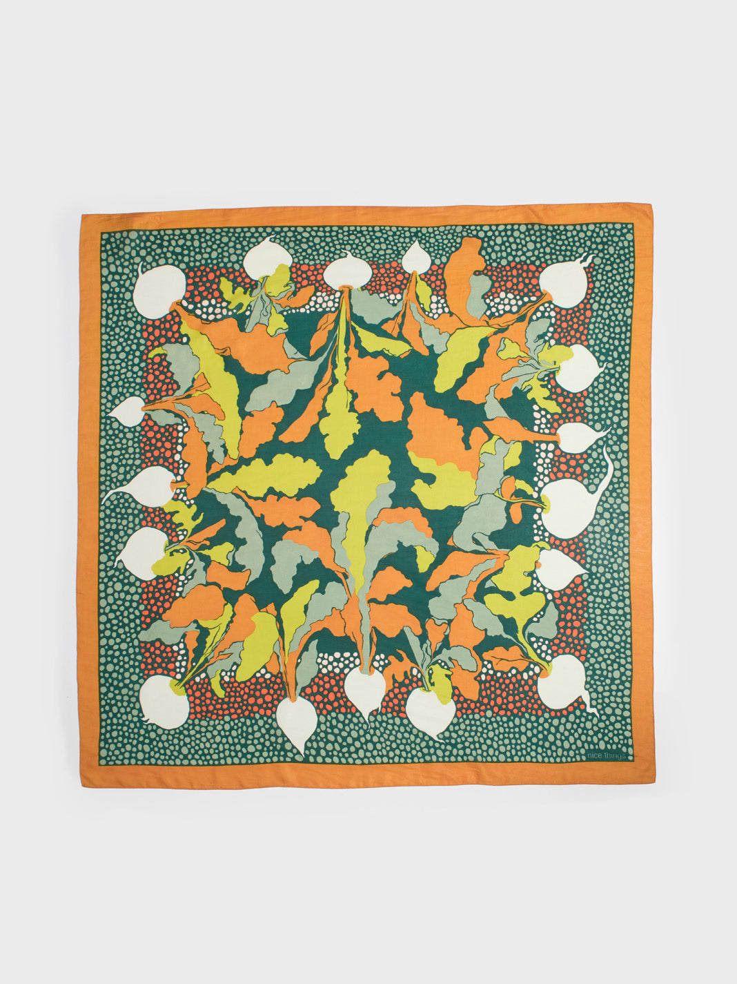 "Turnips" scarf