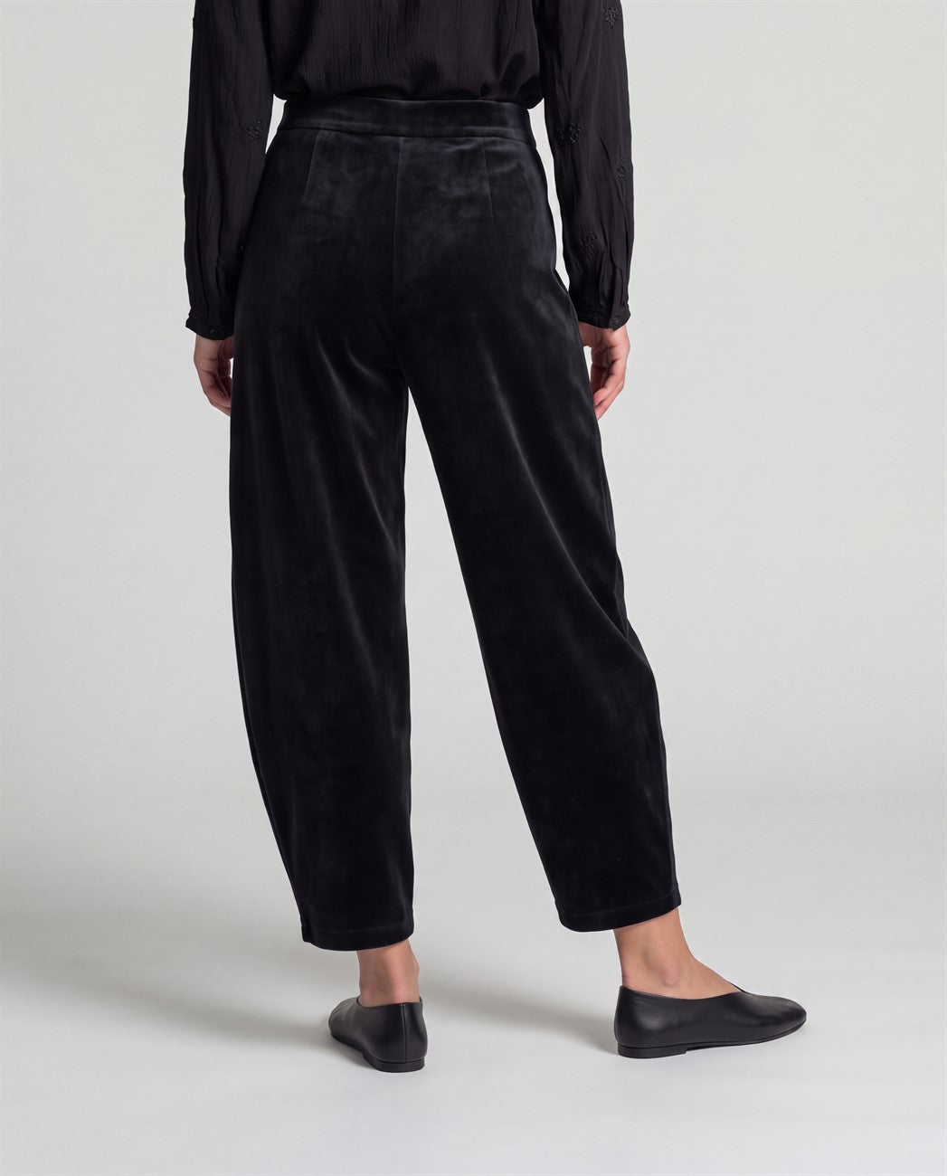 Barrel pants Black