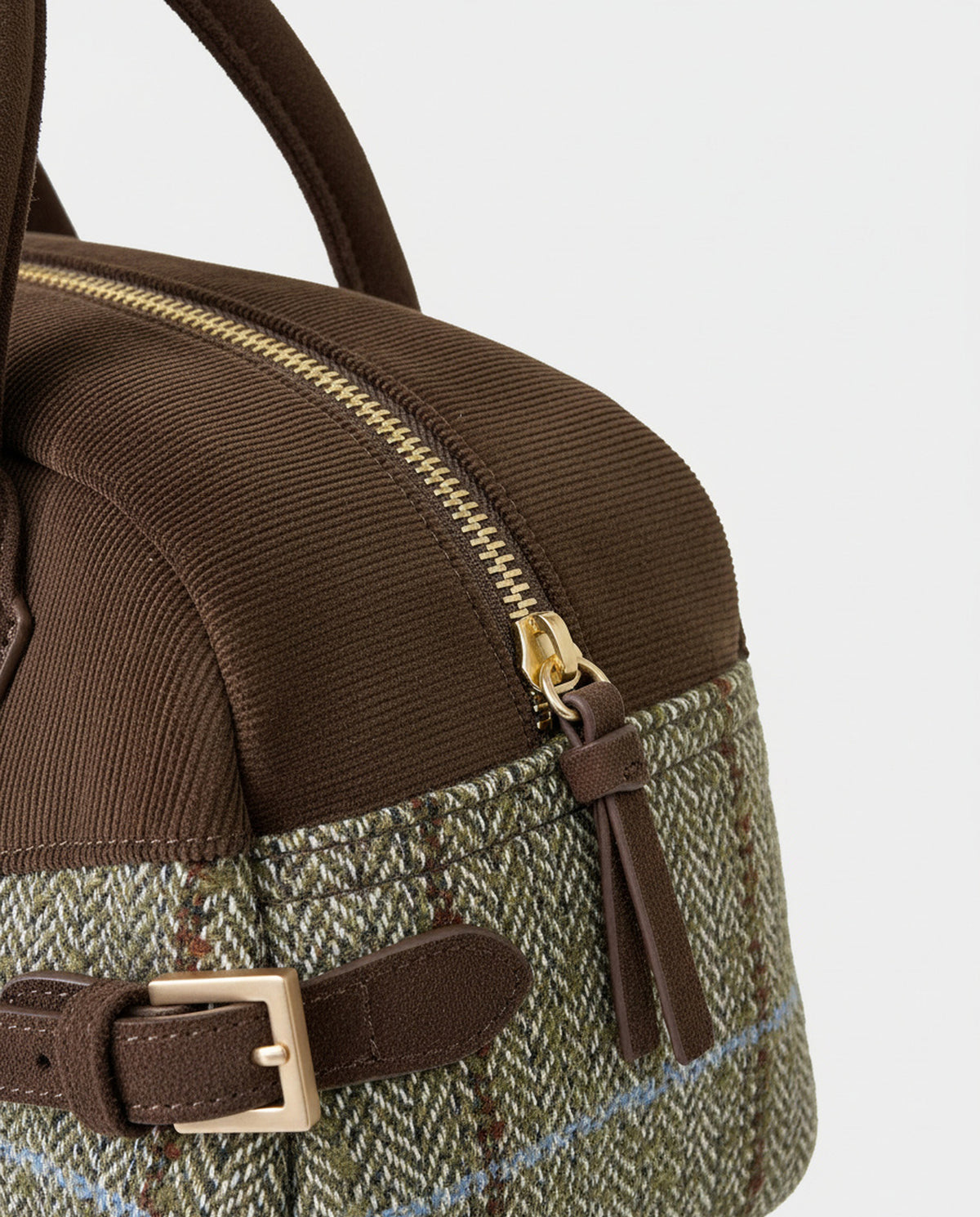Bowling fabric bag Green