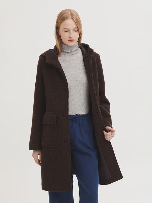 Basic coat brown