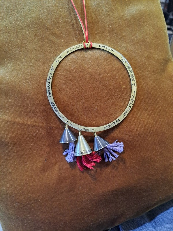 Bronze pendant and bracelet