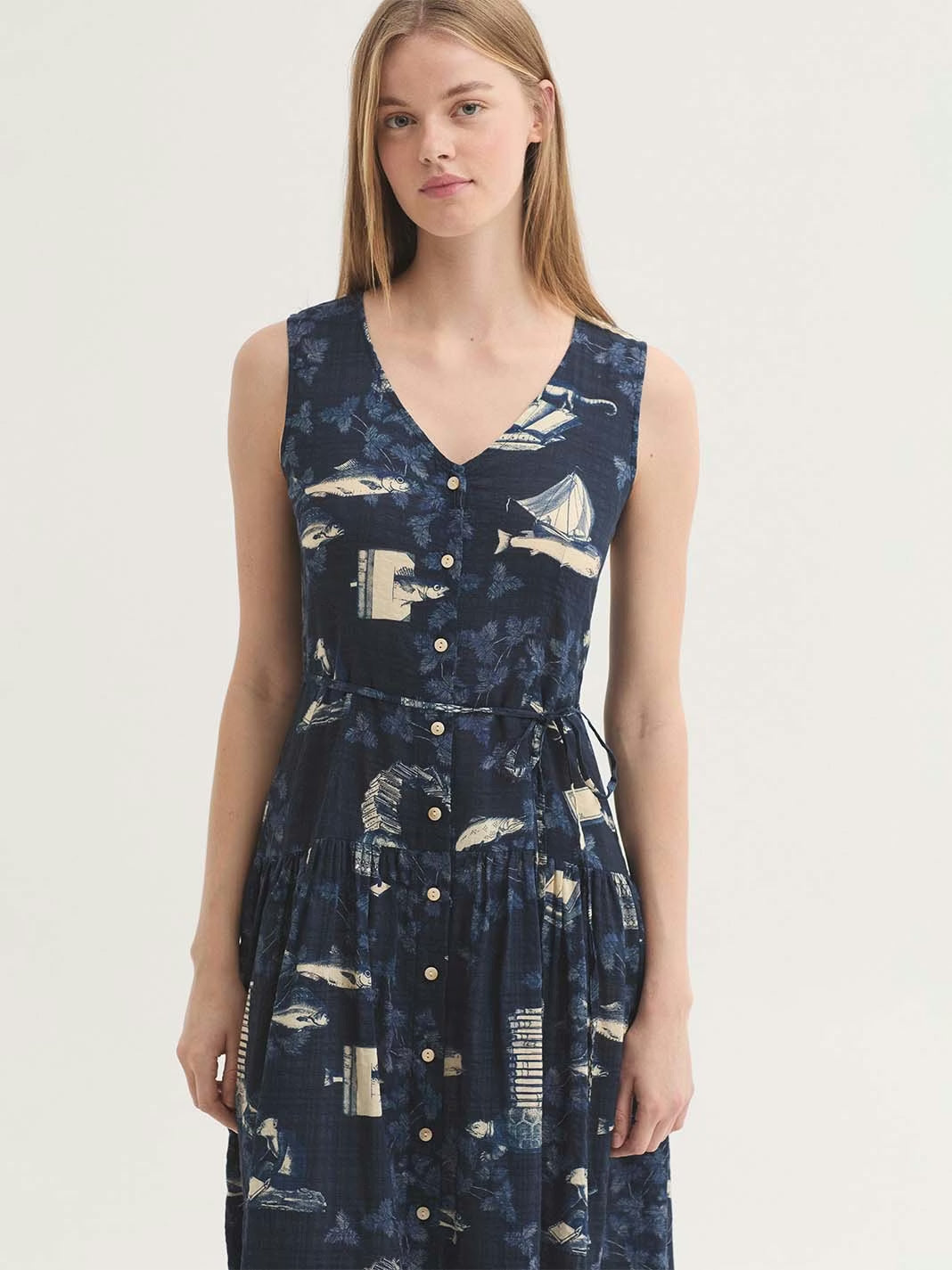 Midsummer Books dress Navy