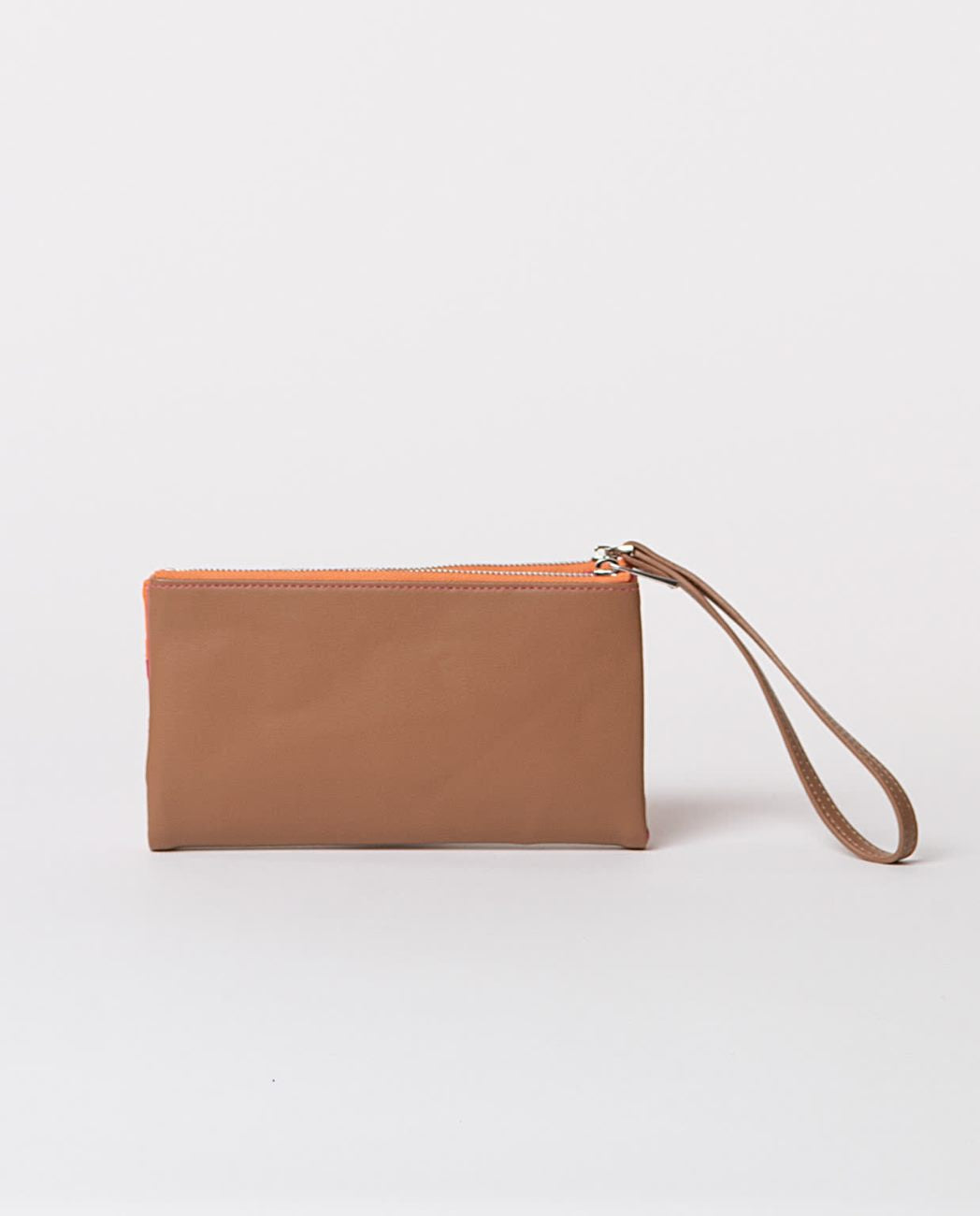 Tricolor wallet fuchia