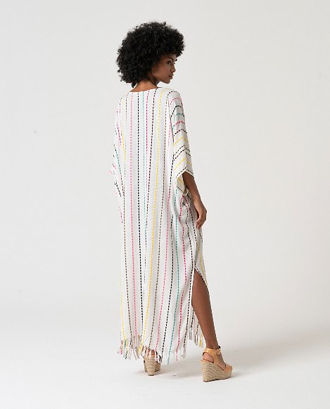 Long kaftan white