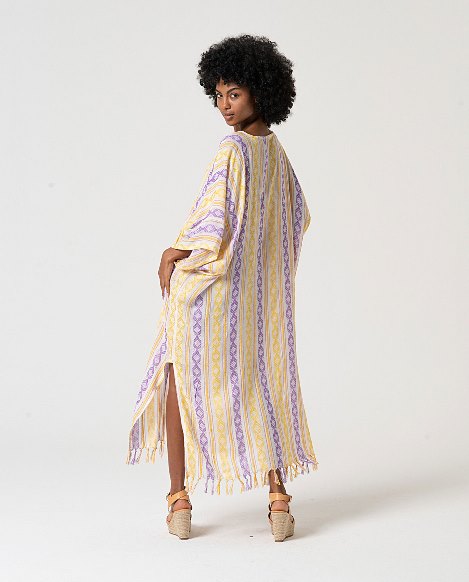 Long kaftan yellow