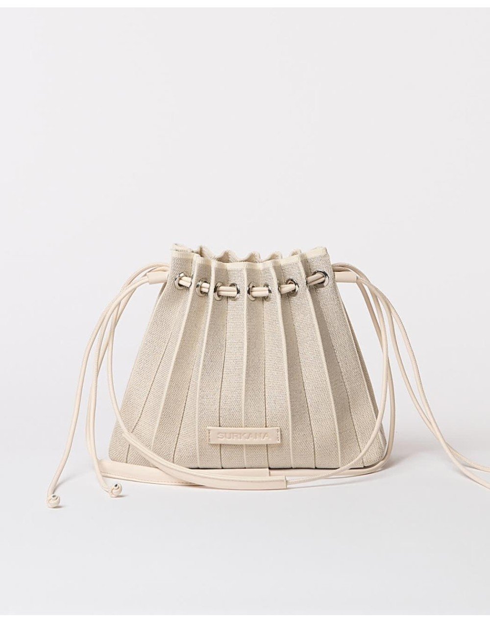 Smaii knitted bag ecru