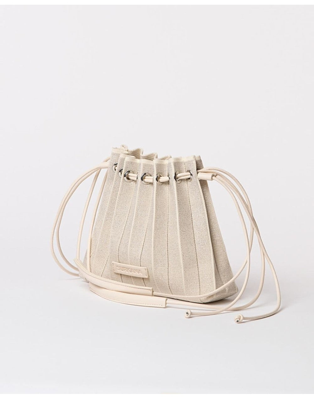 Smaii knitted bag ecru