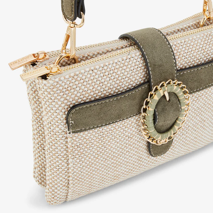 Multi-pocket bag khaki