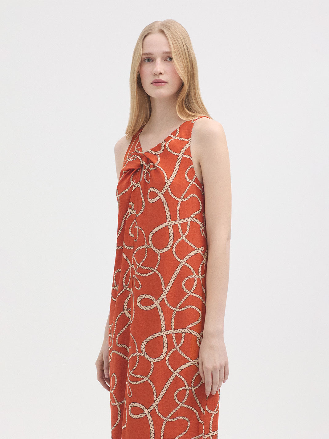 Anchor Ropes long dress