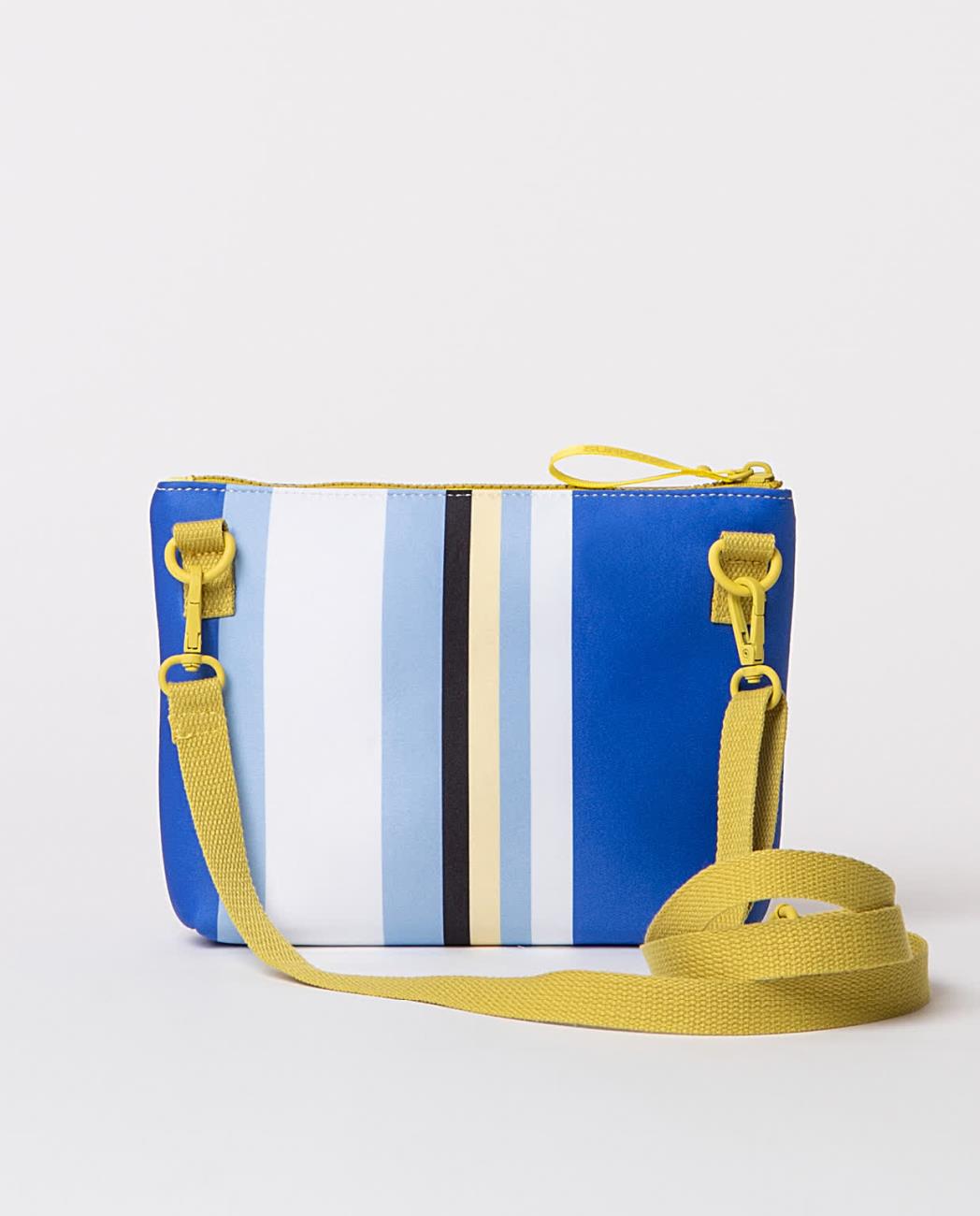 Printed bag blue