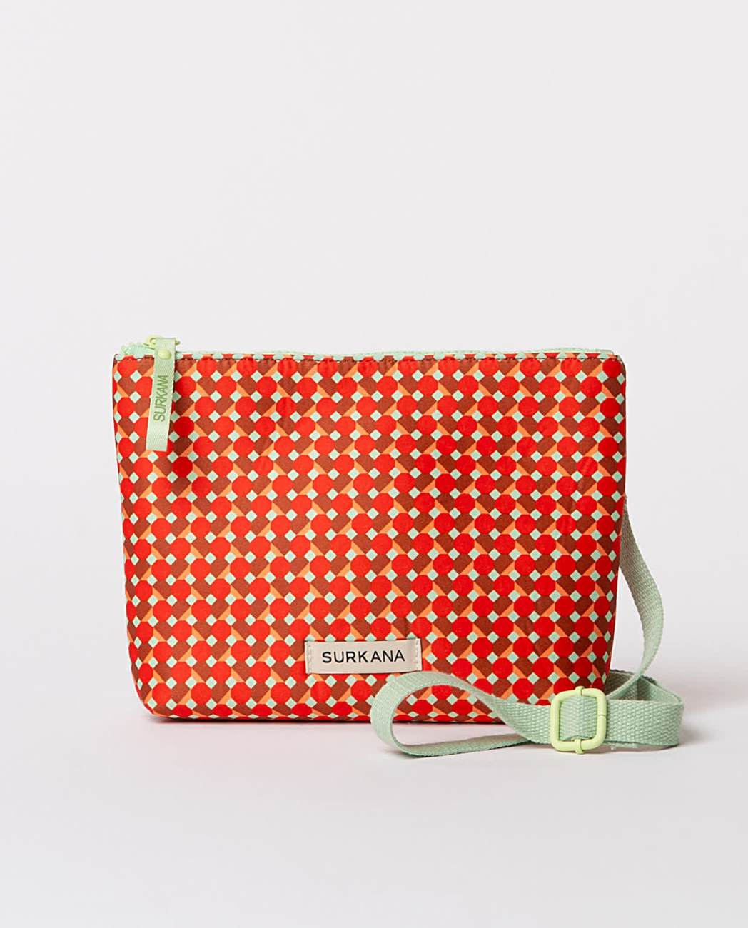 Printed bag red