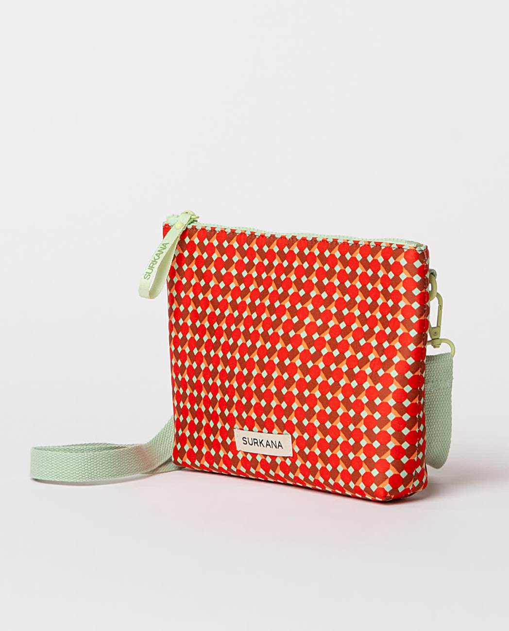 Printed bag red
