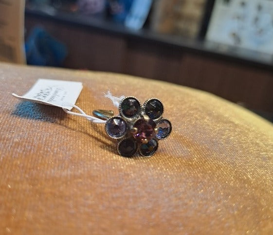 Ring "daisy" purple