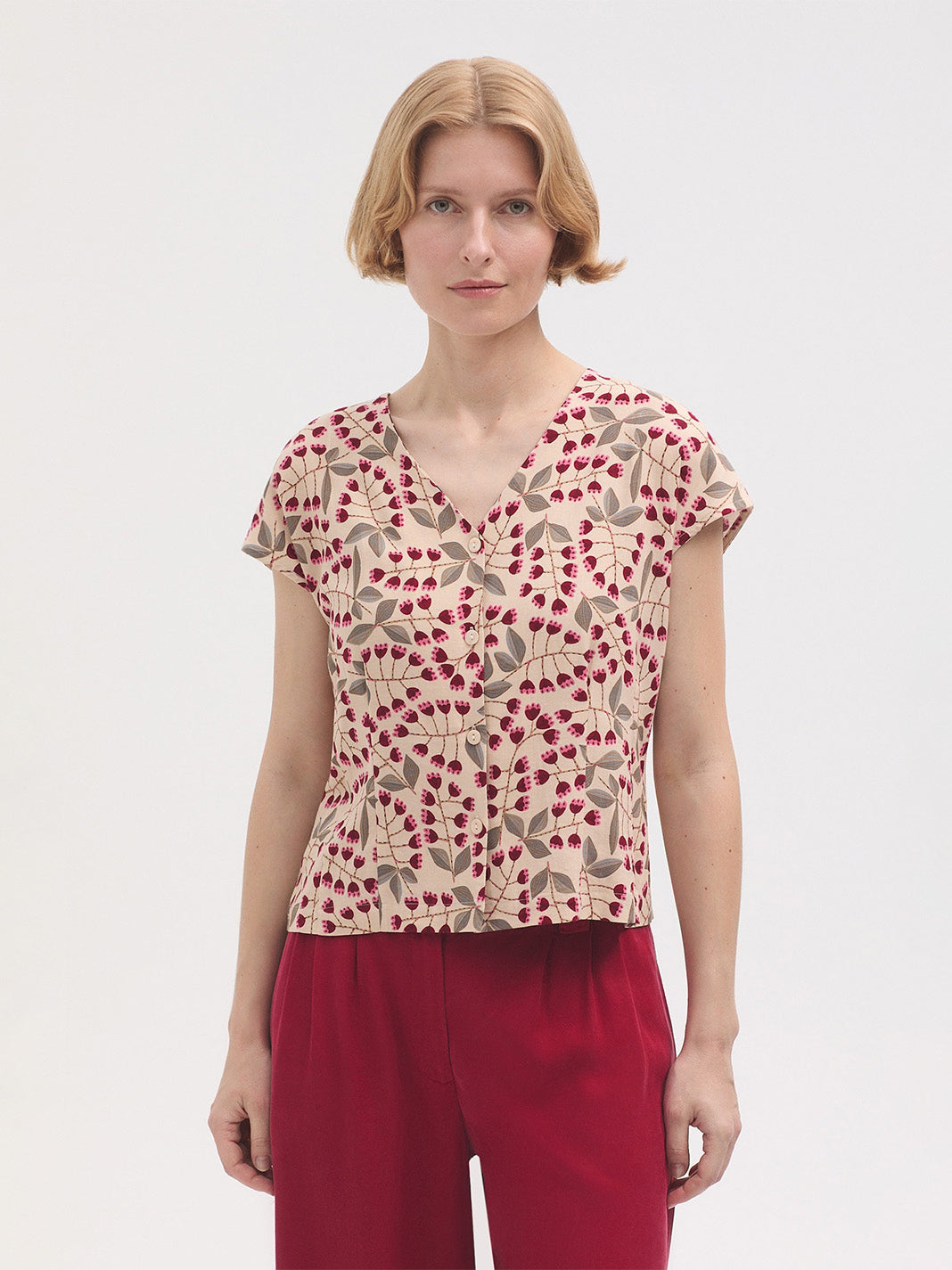 Samoa Flowers top