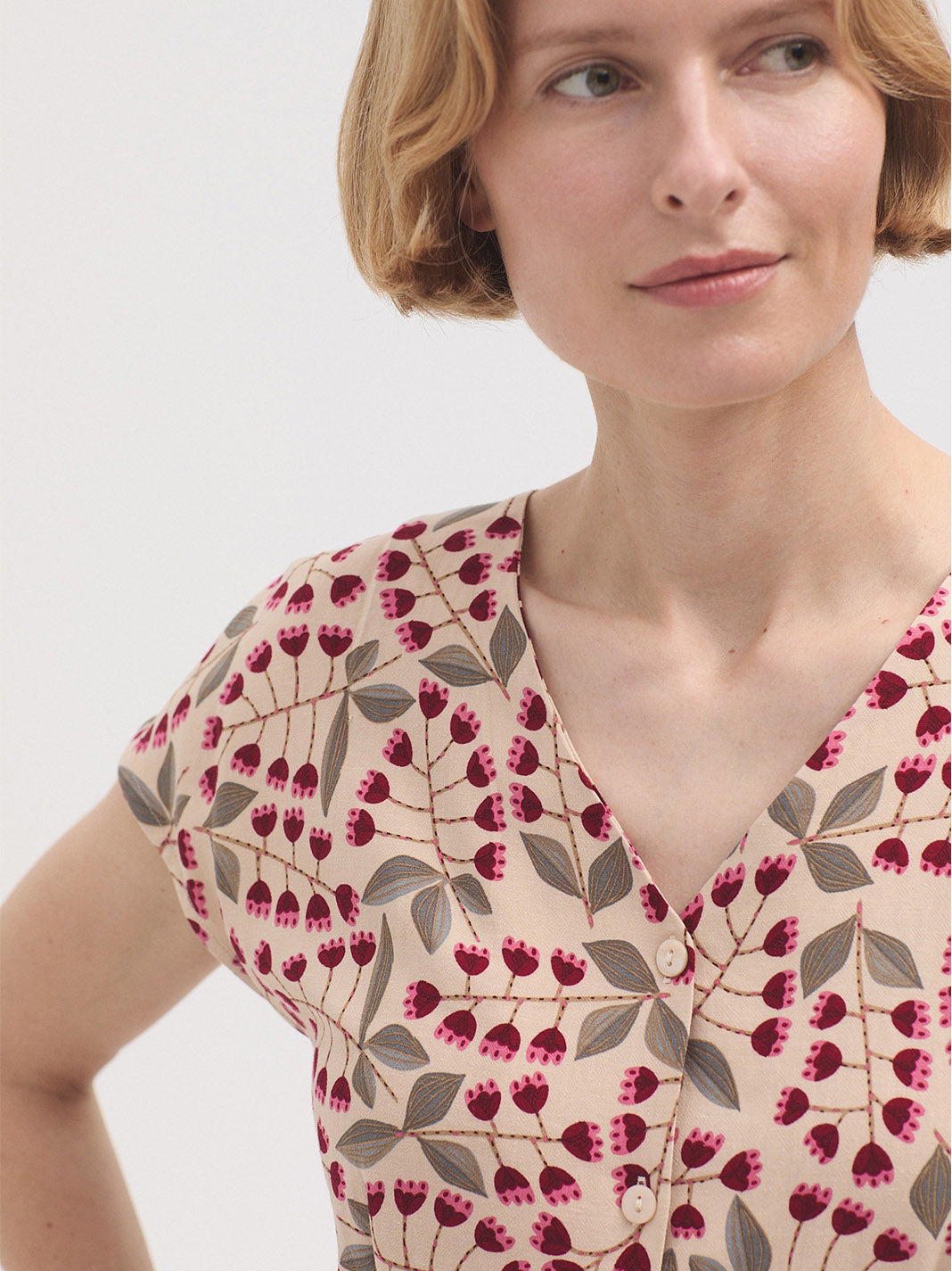 Samoa Flowers top