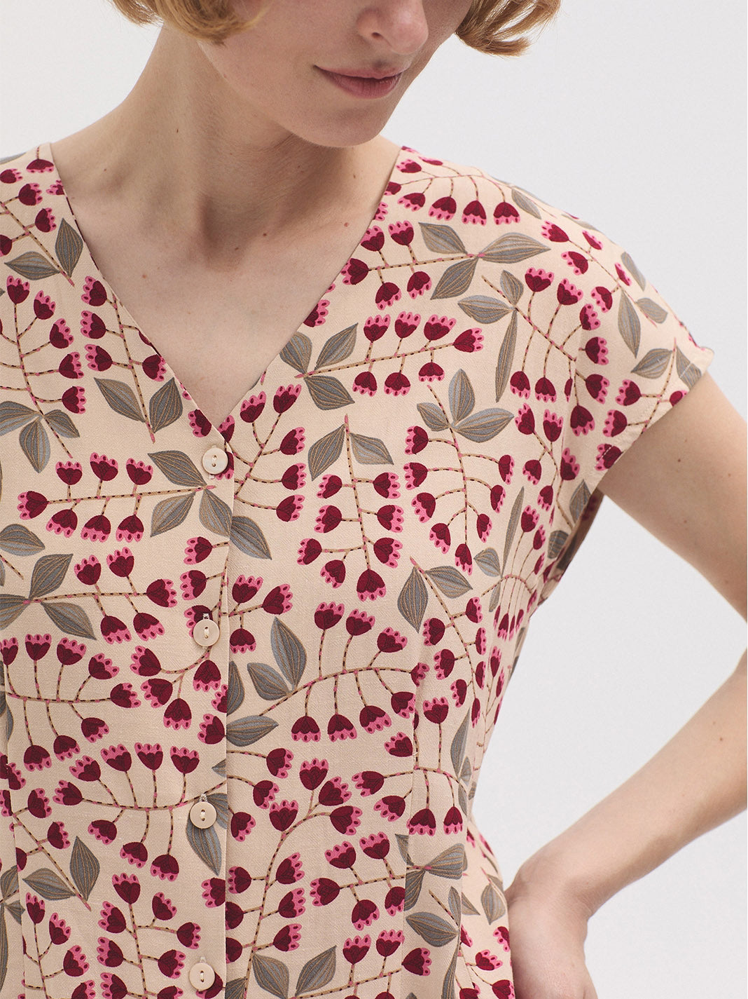 Samoa Flowers top