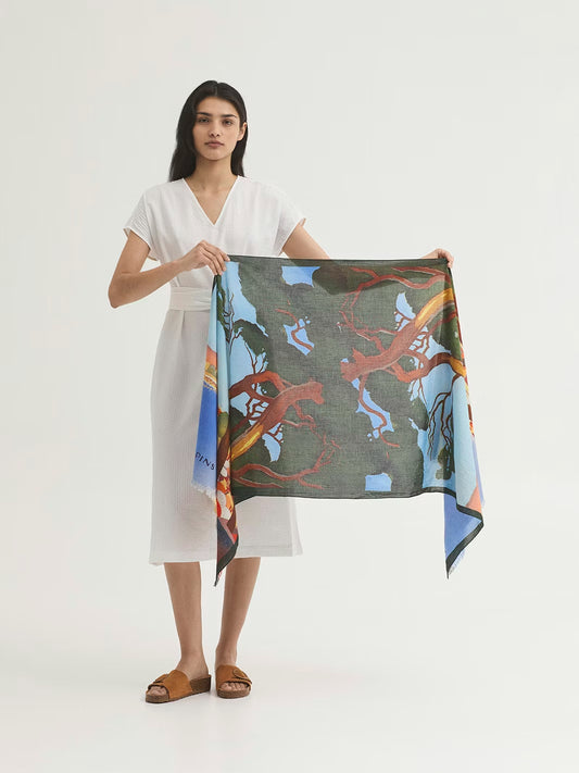 Nice Les Pins scarf